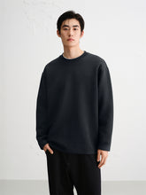 Men's Solid Loose-Fit Casual Sweatshirt